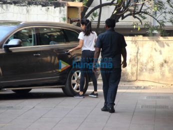 Katrina Kaif snapped outside her gym