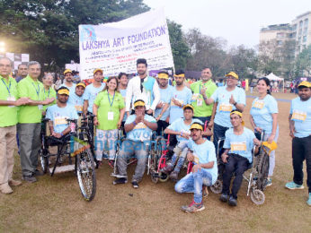 Kunal Kapoor, Vatsal Sheth & others attend the Juhu Half Marathon 2018