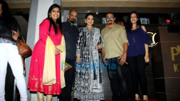 Madhuri Dixit attends special screening of Marathi movie Aapla Manus