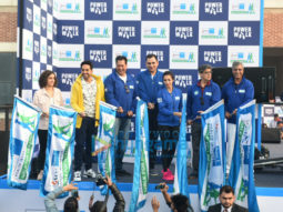 Malaika Arora, Ayushmann Khurrana and Sanya Malhotra attend MAX Bupa’s Power Walk
