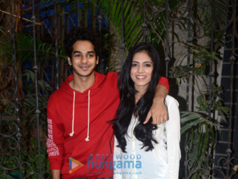 Malavika Mohanan and Ishaan Khattar snapped in Mumbai