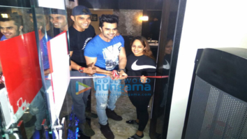 Manish Paul snapped at pilates studio launch
