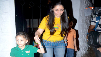 Manyata Dutt snapped with her kids a The Korner House
