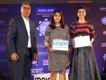 Nimrat Kaur and Ekta Kapoor grace The Town Hall hosted by Barkha Dutt