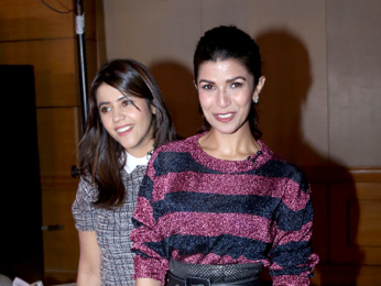 Nimrat Kaur and Ekta Kapoor grace The Town Hall hosted by Barkha Dutt