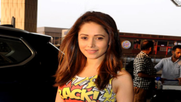 Kartik Aaryan and Nushrat Bharucha snapped leaving for Jaipur to promote 'Sonu Ke Titu Ki Sweety'