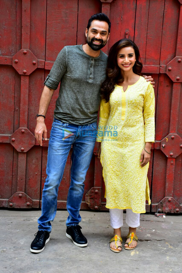 patralekha and abhay deol snapped during a photo shoot for the film nanu ki janu 6