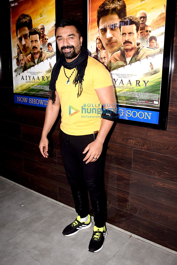 pooja chopra anup soni and others grace the premiere of aiyaarry at cinepolis 3