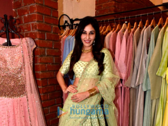 Pooja Chopra snapped at Hues Fashion Store