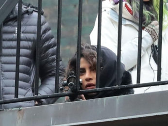 Priyanka Chopra is heavily armed on the sets of Quantico in NYC Priyanka Chopra is heavily armed on the sets of Quantico in NYC