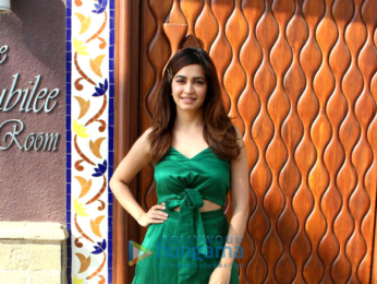 Pulkit Samrat and Kriti Kharbanda snapped promoting 'Veerey Ki Wedding'