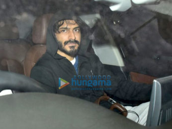 Sara Ali Khan, Harshvardhan Kapoor and others snapped at Anil Kapoor's residence