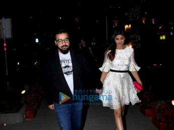 Raj Kundra, Shilpa Shetty and Shamita Shetty spotted at Yauatcha, BKC