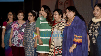 Rani Mukerji launches the song ‘Oye Hichki’ from Hichki at her alma mater Maneckji Cooper in Mumbai