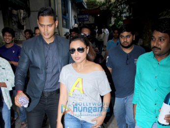 Rani Mukherji snapped at Cockoo Club in Bandra