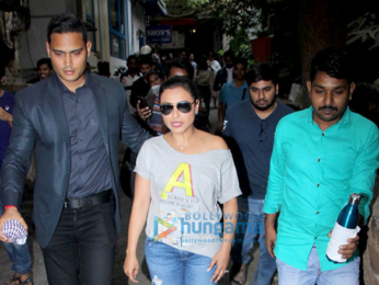 Rani Mukherji snapped at Cockoo Club in Bandra