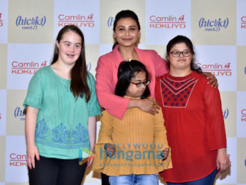 Rani Mukerji snapped promoting her film Hichki