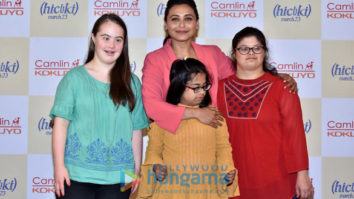 Rani Mukerji snapped promoting her film Hichki