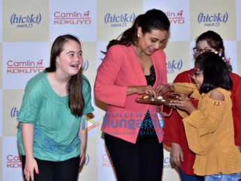 Rani Mukerji snapped promoting her film Hichki
