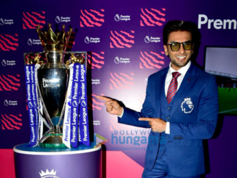 Ranveer Singh attends press conference of Premier League 2018