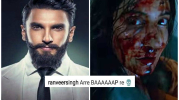Ranveer Singh reacts to Anushka Sharma’s scary Pari teaser