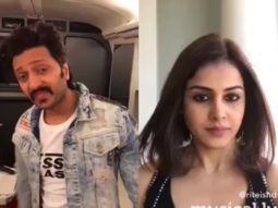 Riteish Deshmukh – Genelia D’Souza pull off Shah Rukh Khan – Kajol, leave us in splits (watch video)