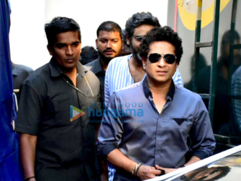 Sachin Tendulkar snapped in Bandra