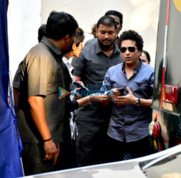 Sachin Tendulkar snapped in Bandra