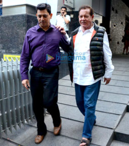 Salim Khan and family spotted at Hakassan