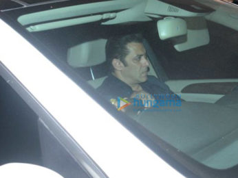 Salman Khan and Ramesh S Taurani snapped at Sridevi's residence