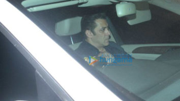 Salman Khan and Ramesh S Taurani snapped at Sridevi’s residence