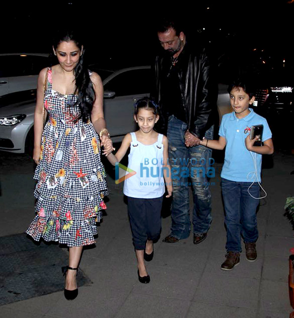 sanjay dutt snapped with family spotted at yauatcha bkc 6