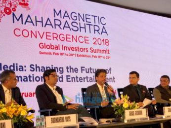 Shah Rukh Khan attends Magnetic Maharashtra seminar at BKC, MMRDA Ground