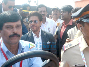 Shah Rukh Khan attends Magnetic Maharashtra seminar at BKC, MMRDA Ground