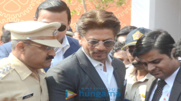Shah Rukh Khan attends Magnetic Maharashtra seminar at BKC, MMRDA Ground