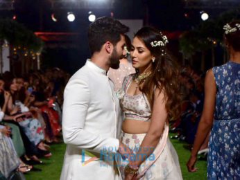 Shahid Kapoor & Mira Rajput walk for Anita Dongre's show at Lakme Fashion Week 2018