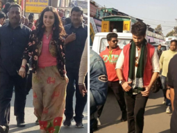 IN ACTION: Shahid Kapoor, Shraddha Kapoor snapped shooting for Batti Gul Meter Chalu on the streets of Uttarakhand