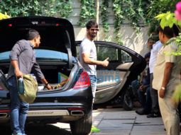 Shahid Kapoor and Jacqueline Fernandez spotted at the gym