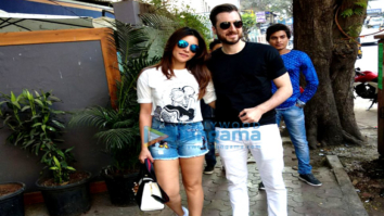 Shama Sikander snapped with her boyfriend in Mumbai