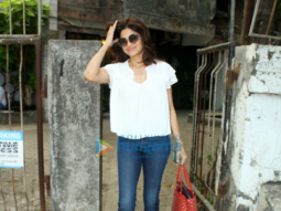 Shamita Shetty snapped at Kromakay in Juhu