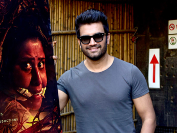 Sharad Kelkar and Sai Tamhankar promote their Marathi film 'Rakshas'