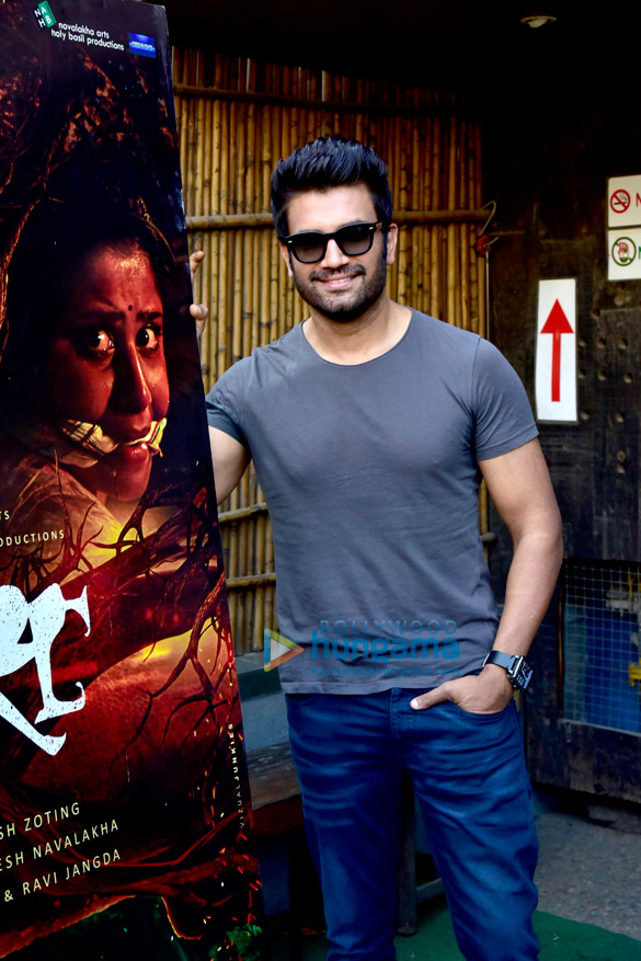 sharad kelkar and sai tamhankar promote their marathi film rakshas 2
