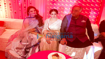 Sridevi, Sheeba, Poonam Dhillon and Padmini Kolhapure snapped at a wedding in Delhi