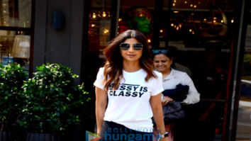 Shilpa Shetty snapped in Juhu