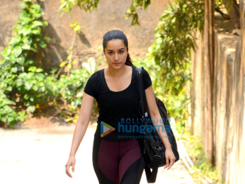 Shraddha Kapoor spotted after workout outside her gym