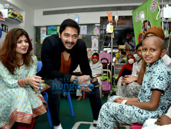 Shreyas Talpade and Deepti Talpade celebrate Valentine's Day with kids of Tata Memorial Hospital, Mumbai