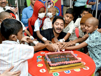 Shreyas Talpade and Deepti Talpade celebrate Valentine's Day with kids of Tata Memorial Hospital, Mumbai