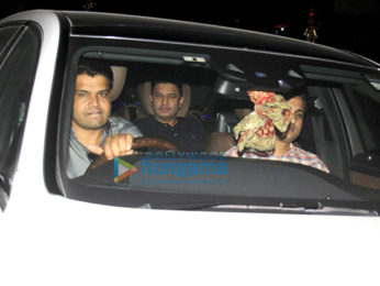 Sidharth Malhotra, Rakul Preet Singh, Bhushan Kumar and others attend the special screening of Aiyaary at YRF