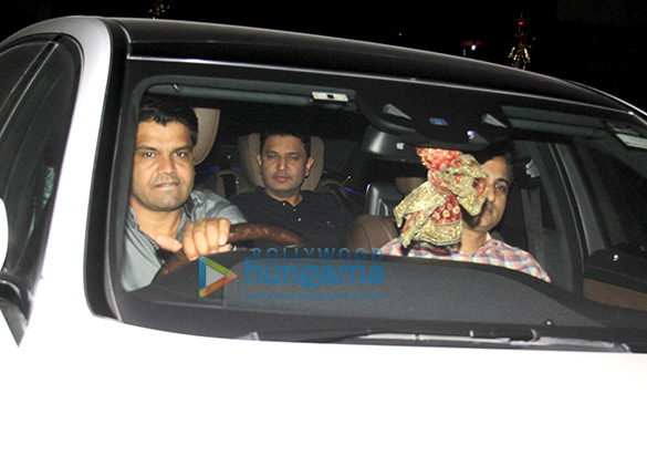 sidharth rakul bhushan attend the special screening of aiyaary at yrf 2