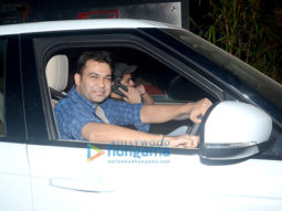 Sidharth Malhotra, Rakul Preet Singh, Bhushan Kumar and others attend the special screening of Aiyaary at YRF